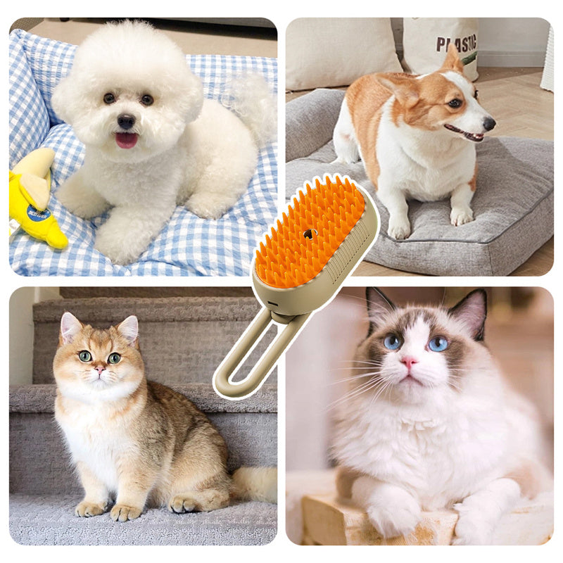 3-in-1 Pet Grooming Brush