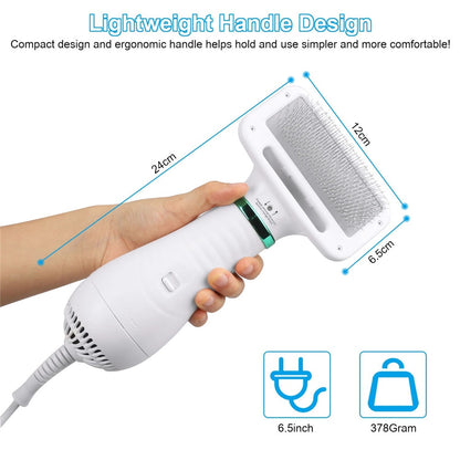 PawDry™2-in-1 Pet Grooming Dryer & Brush