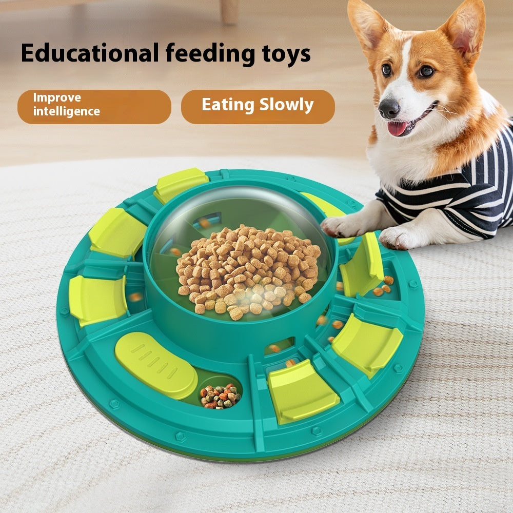 Interactive Dog Puzzle Feeder