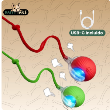 PawRoll™ Smart Interactive Rolling Ball