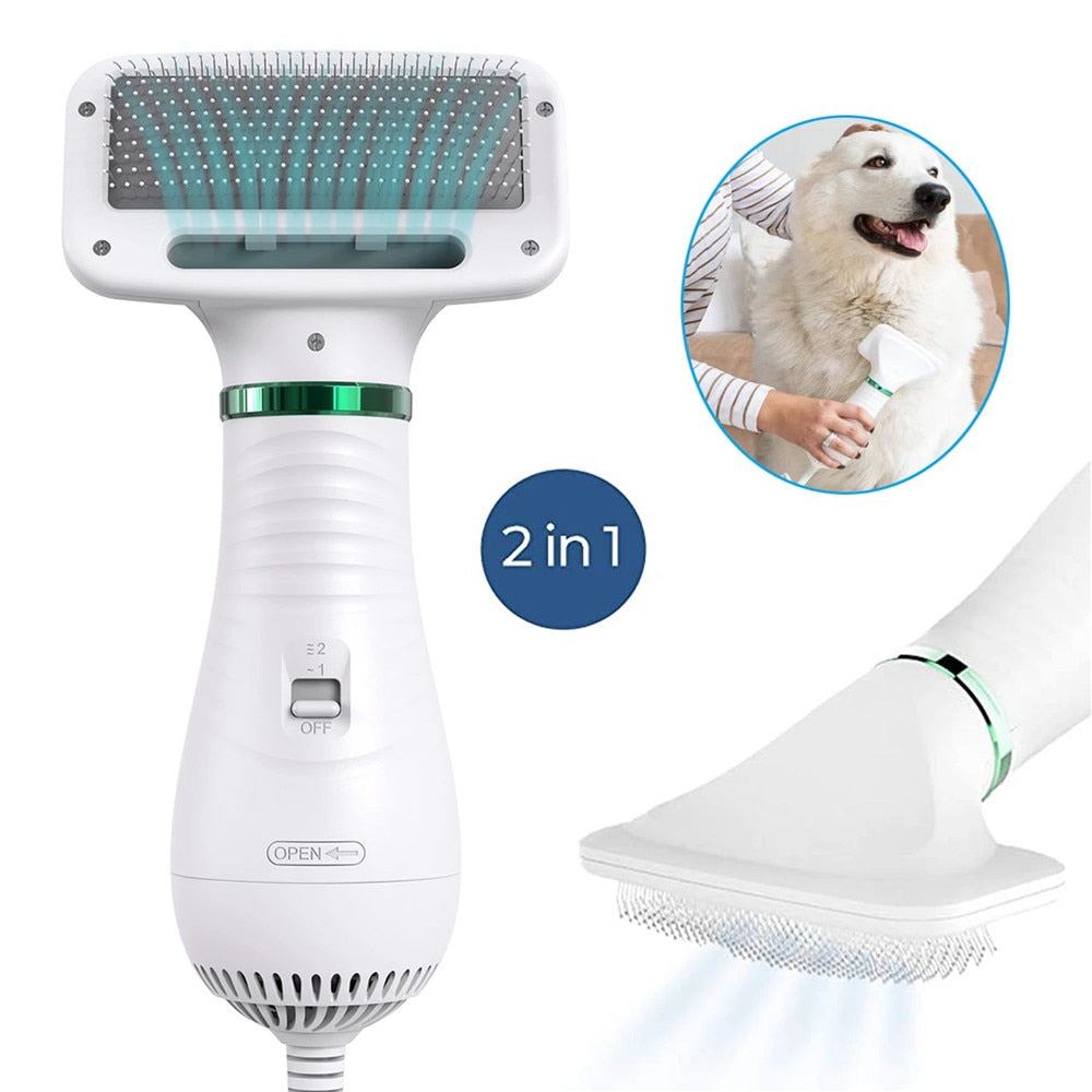 PawDry™2-in-1 Pet Grooming Dryer & Brush