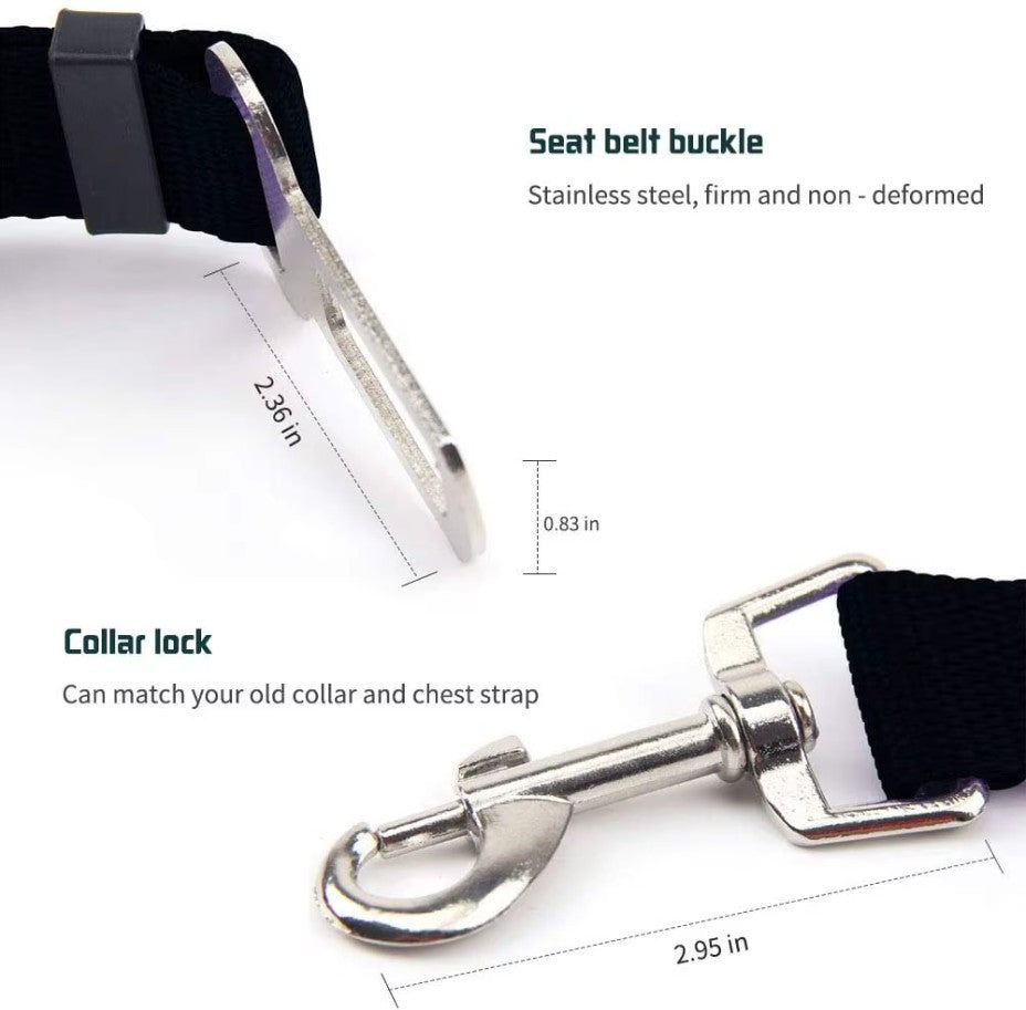 Adjustable Pet Car Seatbelt