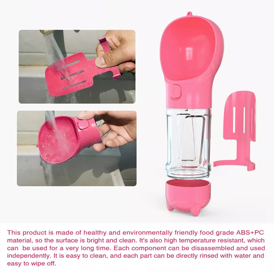 3-in-1 Dog Travel Bottle