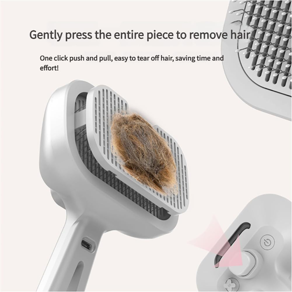 Steam-Powered Pet Brush