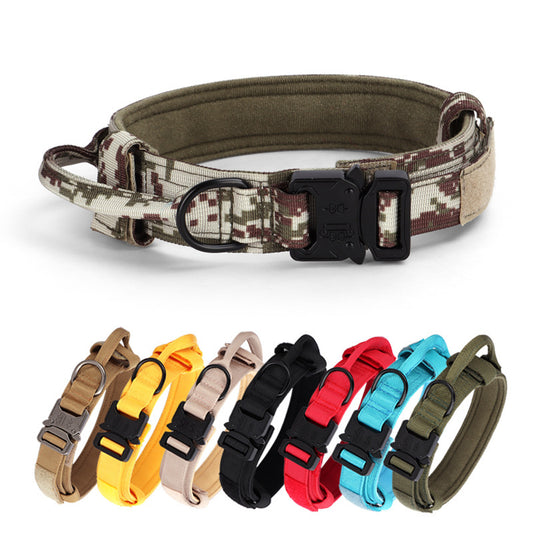 Military-Grade Tactical Dog Collar